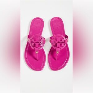 Tory Burch Miller Sandals Fuchsia Women’s Size 9 NWOT